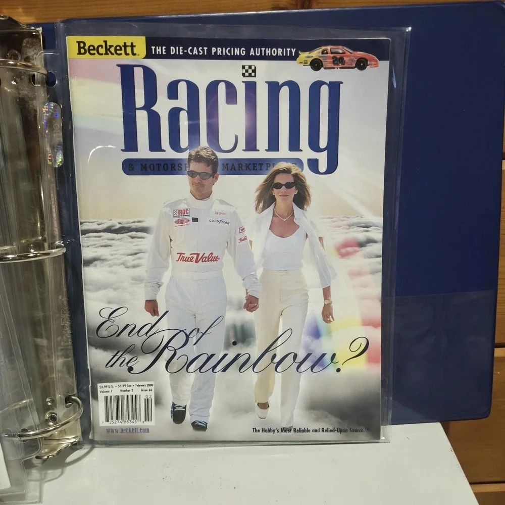 Vintage Beckett Racing Magazine February 2000 Near Mint Protective Sleeved